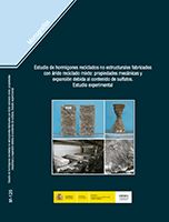Portada de Estudio de hormigones reciclados no estructurales fabricados con árido reciclado mixto: propiedades mecánicas y expansión debida al contenido de sulfatos. Estudio Experimental. M-126