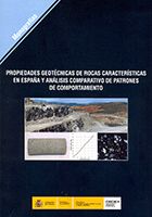 Portada de Propiedades geotécnicas de rocas características en España y análisis comparativo de patrones de comportamiento. M-132