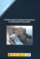 Portada de Vertido al mar de salmueras procedentes de instalaciones desaladoras. M-134