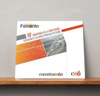 Portada de 40 aniversario de la Constitución. Evolución de la obras públicas en España [Revista monográfica extra 2018]