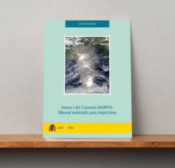 Portada de Anexo I del Convenio MARPOL: Manual avanzado para inspectores.