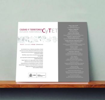 Portada de Revista Ciudad y Territorio, Estudios Territoriales. C y TET nº 207, primavera 2021