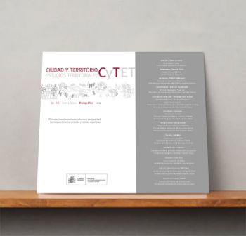 Portada de Revista Ciudad y Territorio, Estudios Territoriales. C y TET - Monográfico 2021- "Vivienda, transformaciones urbanas y desigualdad socioespacial en las grandes ciudades españolas"-