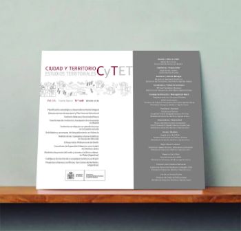 Portada de Revista Ciudad y Territorio, Estudios Territoriales. Cy TET nº 208, verano 2021