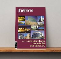 Portada de Revista del Ministerio de Fomento, Extra nº 509, julio-agosto 2002 .   GUÍA DE LA ARQUITECTURA ESPAÑOLA DEL SIGLO XX.
