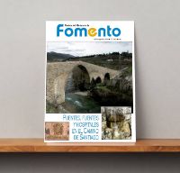 Portada de Revista del Ministerio de Fomento, nº 597, Extra Julio-agosto 2010.   
PUENTES, FUENTES, Y HOSPITALES EN EL CAMINO DE SANTIAGO.