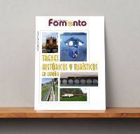 Portada de Revista Extra del  Ministerio de Fomento nº  619,  Extra julio-agosto 2012.TRENES HISTÓRICOS Y TURÍSTICOS EN ESPAÑA