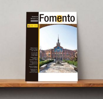 Portada de Revista del Ministerio de  Fomento, nº 638, abril 2014