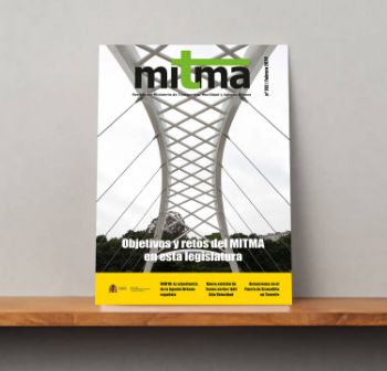 Portada de Revista del Ministerio de Transportes, Movilidad y Agenda Urbana. [Mitma], nº 702 febrero 2020
