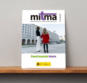 Portada de Revista del Ministerio de Transportes, Movilidad y Agenda Urbana. [Mitma], nº 712, marzo 2021