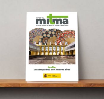 Portada de Revista del Ministerio de Transportes, Movilidad y Agenda Urbana. [Mitma], nº 725, mayo 2022