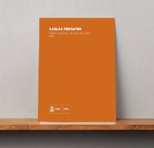 Portada de CARLOS FERRATER. Premio Nacional de Arquitectura 2009