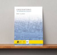 Portada de Observatorio de Vivienda y Suelo. Boletín Anual 2015.