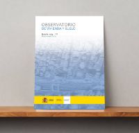 Portada de Observatorio de Vivienda y Suelo. Boletín Núm 19. Tercer trimestre 2016.