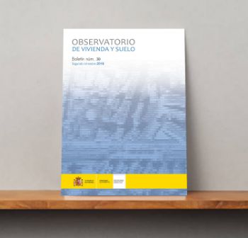 Portada de Observatorio de Vivienda y Suelo. Boletín Núm 30. Segundo trimestre 2019