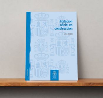 Portada de Licitación oficial en construcción, año 2009.