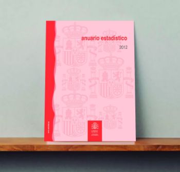 Portada de Anuario estadístico 2012