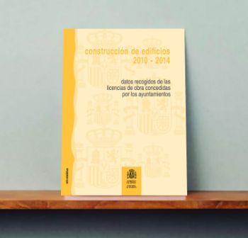 Portada de Construcción Edificios 2010-2014.  
Datos recogidos de las licencia de obra concedidas por los ayuntamientos.