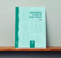 Portada de Adjudicaciones de obra del Grupo Fomento, año 2015.