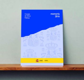 Portada de Memoria 2016. Consejo de Obras Públicas