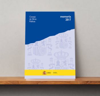 Portada de Memoria 2017. Consejo de Obras Públicas