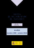 Portada de Boletín de Documentación del Transporte nº 361, octubre 2018. 30 años (octubre 1988-octubre 2018)