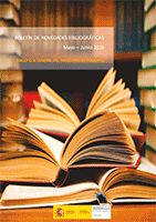 Portada de Boletín de novedades bibliográficas, Mayo - Junio 2019. Biblioteca General del Ministerio de Fomento