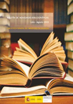 Portada de Boletín de novedades bibliográficas, julio-agosto 2019. Biblioteca General del Ministerio de Fomento