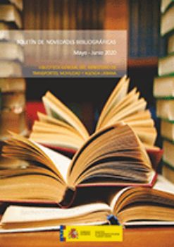 Portada de Boletín de novedades bibliográficas, mayo-junio 2020. Biblioteca General del Ministerio de Transportes, Movilidad y Agenda Urbana