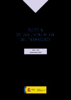 Portada de Boletín de documentación del transporte nº 396, septiembre 2021 [Mitma]