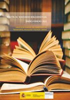 Portada de Boletín de novedades bibliográficas, enero-febrero 2022.   
Biblioteca General del Ministerio de Transportes, Movilidad y Agenda Urbana