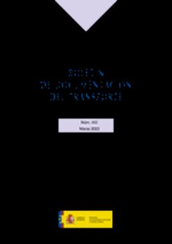 Portada de Boletín de documentación del transporte nº 402, marzo 2022 [Mitma]