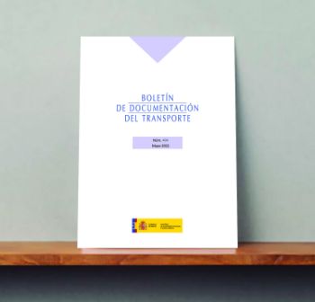 Portada de Boletín de documentación del transporte nº 404, mayo 2022 [Mitma].