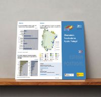 Portada de Observatorio transfronterizo España - Portugal 2011. Evolución 2007-2011. (Tríptico)