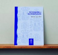 Portada de Los transportes y las infraestructuras. Informe anual 2012.
