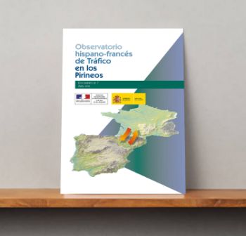 Portada de Observatorio hispano-francés de Tráfico en los Pirineos. Documento nº 7. Abril 2015.