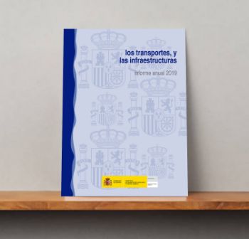 Portada de Los transportes y las infraestructuras. Informe anual 2019