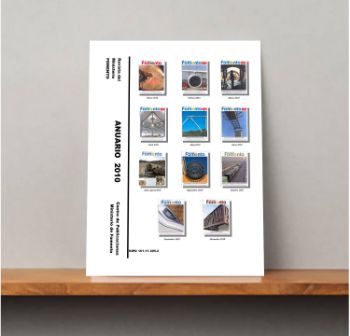 Portada de Anuario de La Revista del Ministerio de Fomento, 2010.