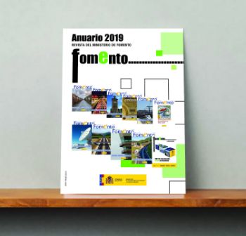 Portada de Anuario 2019 de la Revista del Ministerio de Fomento