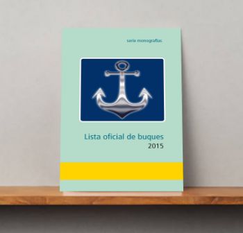 Portada de Lista oficial de buques 2015.