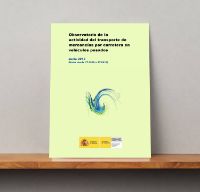 Portada de Observatorio de la Actividad del transporte de mercancías por carretera en vehículos pesados. Junio 2015 (Datos desde 1T-1999 a 1T-2015).