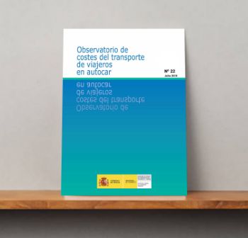 Portada de Observatorio de costes del transporte de viajeros en autocar. Nº 22, julio 2015.
