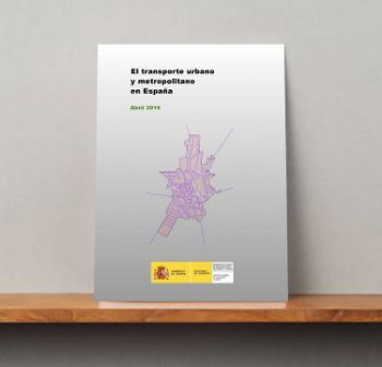 Portada de El Transporte urbano y metropolitano en España. Abril 2016