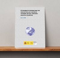 Portada de El Transporte internacional de mercancías por carretera realizado por los vehículos pesados españoles. Enero 2016