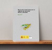 Portada de Observatorio del transporte de viajeros por carretera. Oferta y demanda, enero 2017.