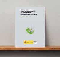 Portada de Observatorio de Costes del transporte de mercancías por carretera. Julio 2017.