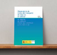 Portada de Observatorio de costes del transporte de viajeros en autocar. Nº 27, enero 2018.