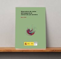 Portada de Observatorio de Costes del transporte de mercancías por carretera. Enero 2018.