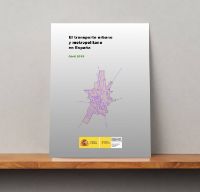 Portada de El transporte urbano y metropolitano en España. Abril 2019