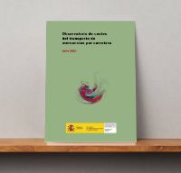 Portada de Observatorio de Costes del transporte de mercancías por carretera. Julio 2020